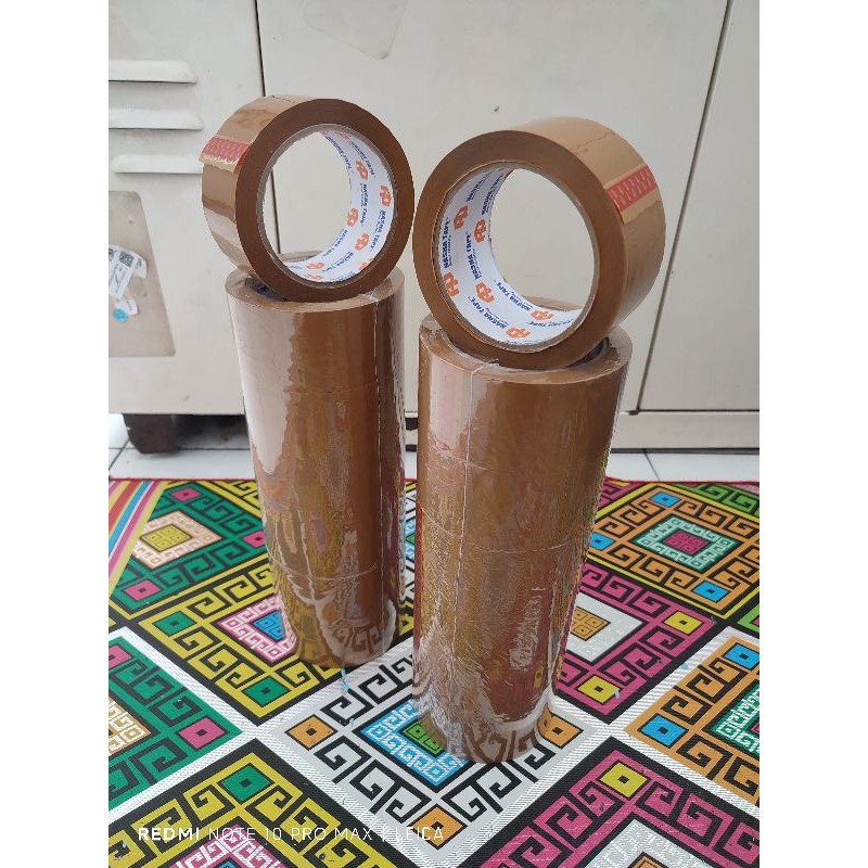 

Nasha Tape lakban coklat varian 45 mm 90 Yard