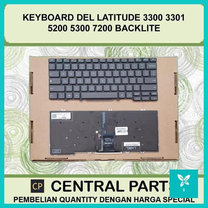 | CNP | Keyboard Dell Latitude 3300 3301 5200 5300 7200 Backlite