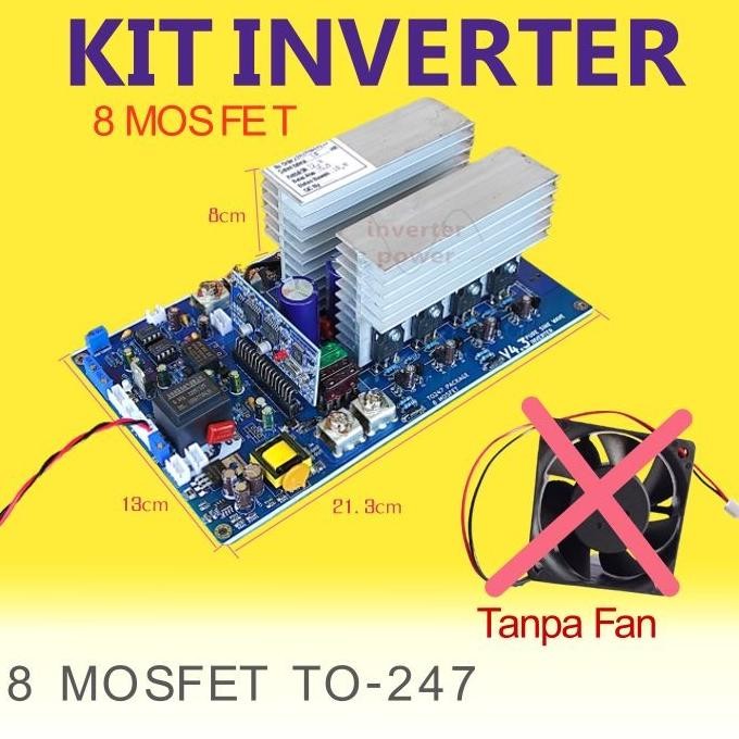 Terjangkau Kit Inverter Psw Egs002 Dc To Ac 220V Inverter 8Mosfet To-247