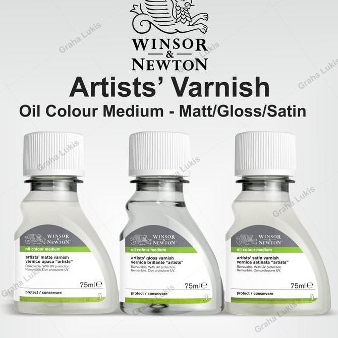 

HARGA DISC - Winsor & Newton Artists Varnish 75ml Gloss / Matt / Satin