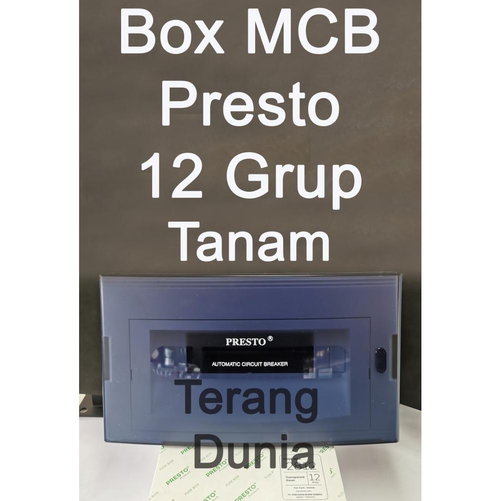 Terjangkau Box Mcb Presto 12 Grup Presto Box Mcb 12 Grup Box Mcb 12 Grup Ib
