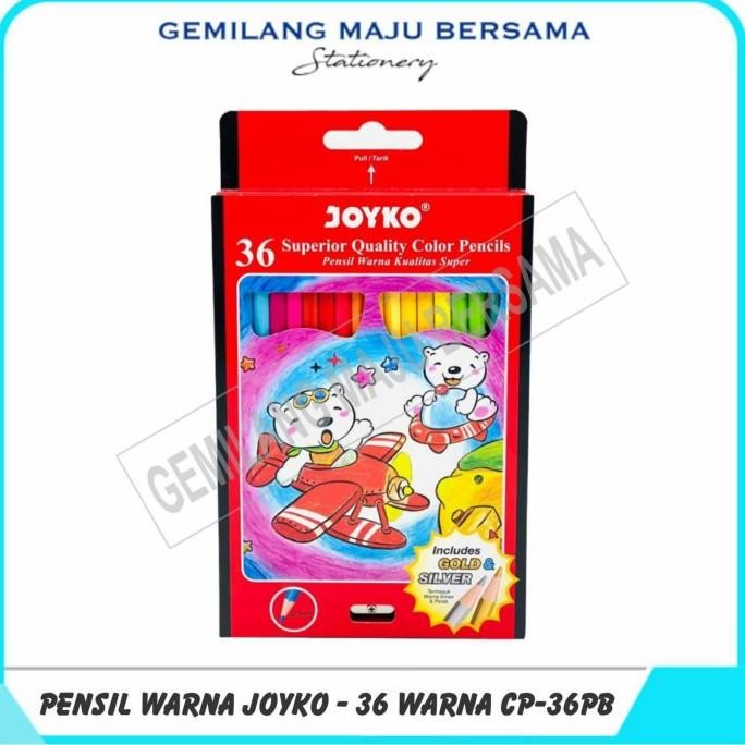 

Terbaru Pensil Warna Joyko 36 Warna CP 36 PB