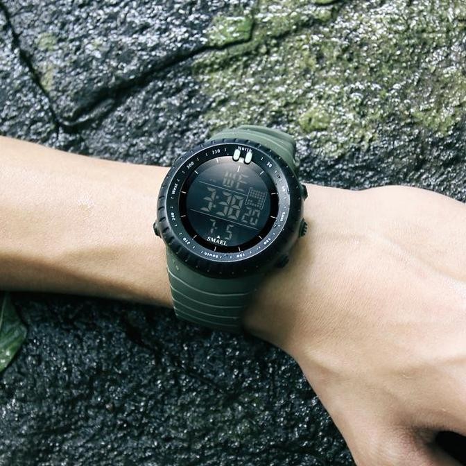 Jam Tangan Digital Pria Wanita SPORT Merk SMAEL 1237