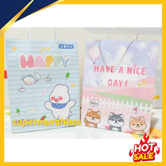 

PAOPAO PAPERBAG HAPPY DAY MOMENT RABBIT TAS HAMPERS PREMIUM BEST SELLER !!