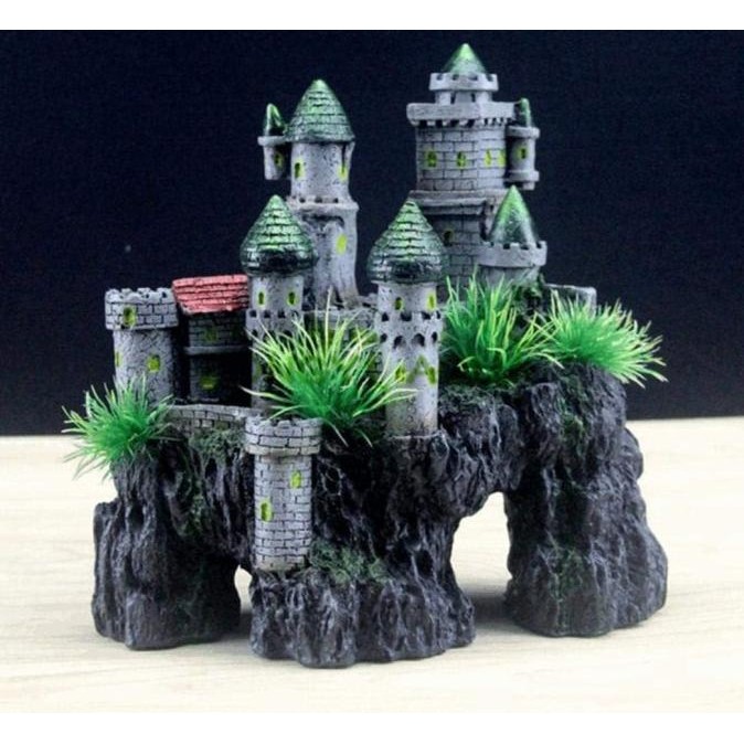 Kastil Moscow, hiasan aquarium kastil rusia, kastil rusia, dekorasi aquarium kastil rusia, hiasan aq