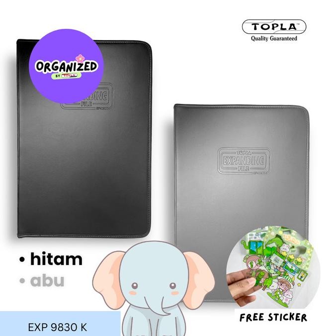 

Diskon! TOPLA Expanding File Kulit 13 Slot F4 / Map Expanding File Kulit Folio / Map Harmonika F4 / Map Kulit Folio 13 Sekat / TOPLA Expanding File 9830 K Map Document Folio F4 13 Slot