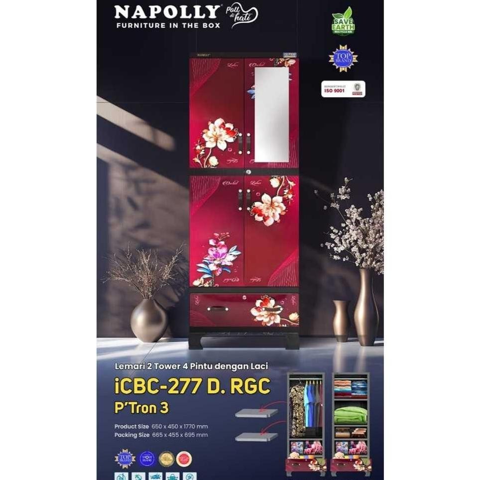 Orion (LEMARI FULL GANTUNG GAMIS JUMBO - KACA) - Superior | CLUB JPP-202 MO1 | NAPOLLY ICBC 277 D R 