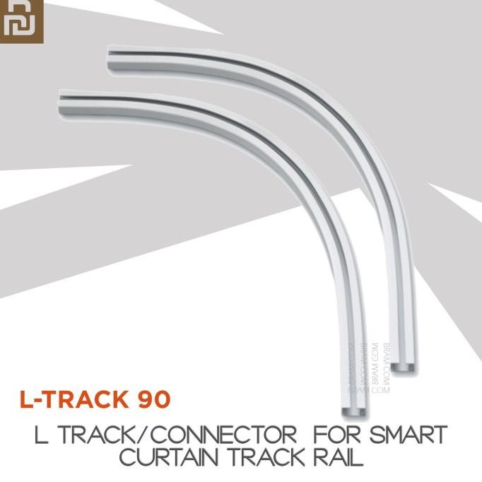 Terlaris Curtain Rail Acc (gorden aksesoris) - L Track 90 Box1pc SALE