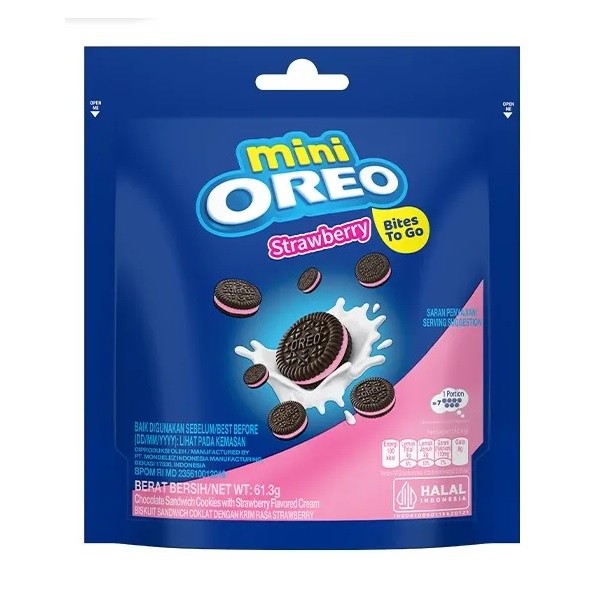

OREO MINI STRAWBERRY 61.3 GR