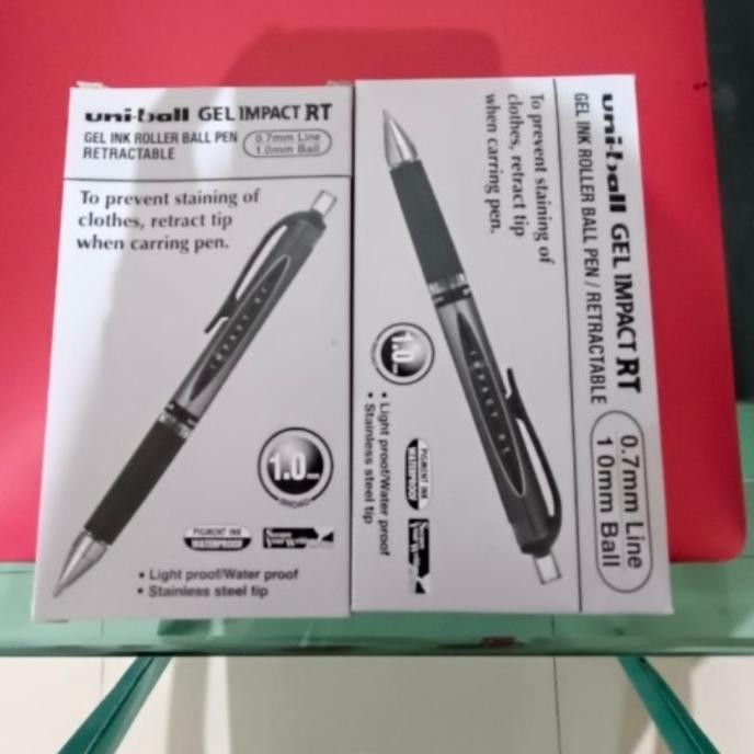

Tersedia Pulpen Uni Ball Gel Impact Rt 1.0 Pigmen Ink Pen Uniball Impact 152S