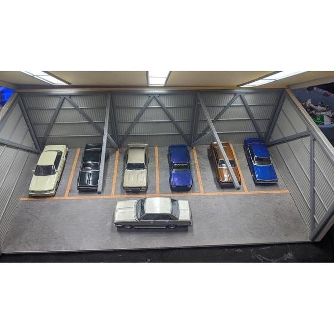 Diorama Diecast Basement skala 64