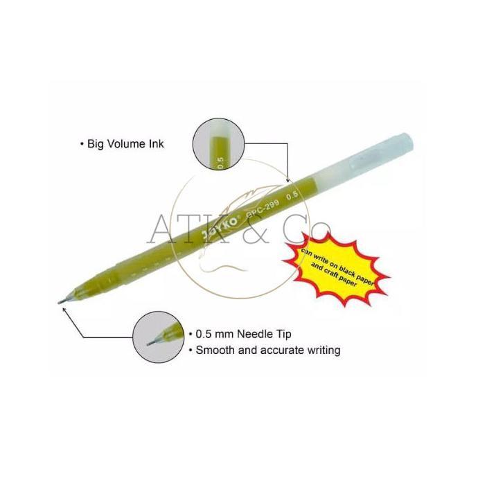 

Tersedia Color Gel Pen Joyko Premium Colors Set Gpc-299 0.5Mm - Pulpen Pena Bolpen Warna 0,5 Mm