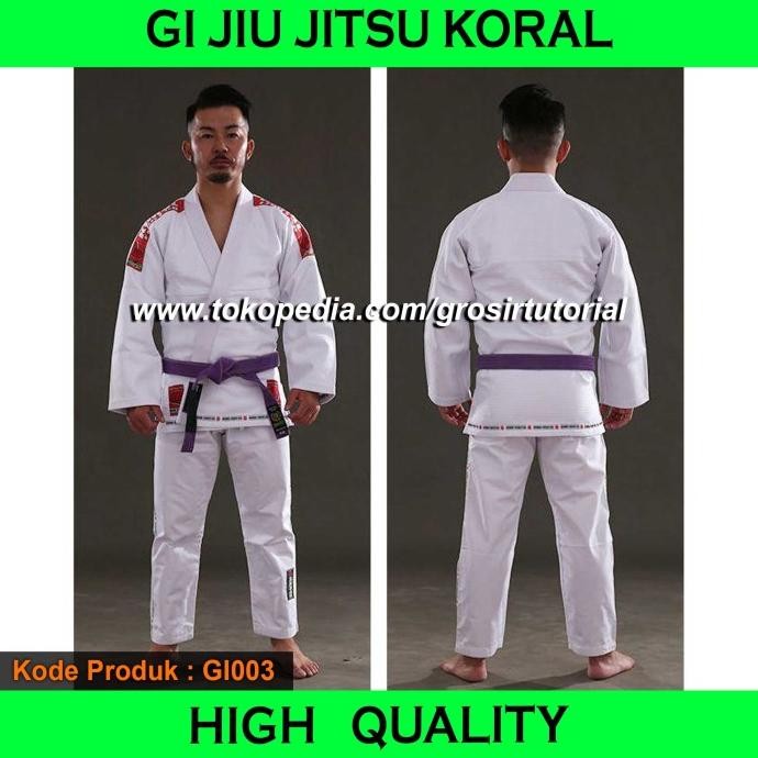 Baju Jiujitsu / Gi Jiujitsu / Gi Brazilian Jiujitsu / Gi Bjj Gi001 Co