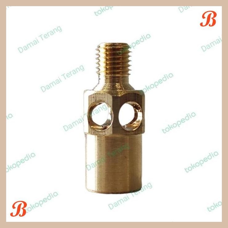 [DMT] NOZZLE SPUYER API LILIN KOMPOR GAS RINNAI 522A 602 712 ORIGINAL