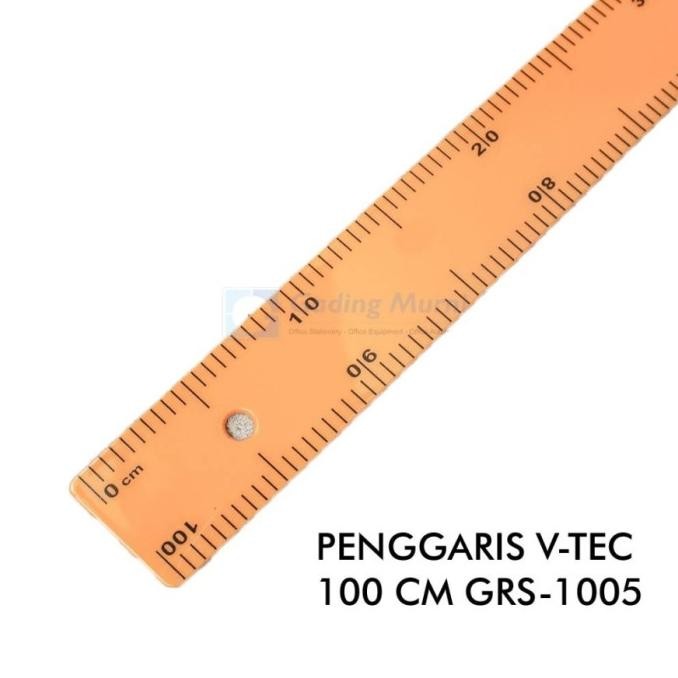 

siap kirim penggaris papan tulis 100 cm / 1 meter v-tec grs-1005