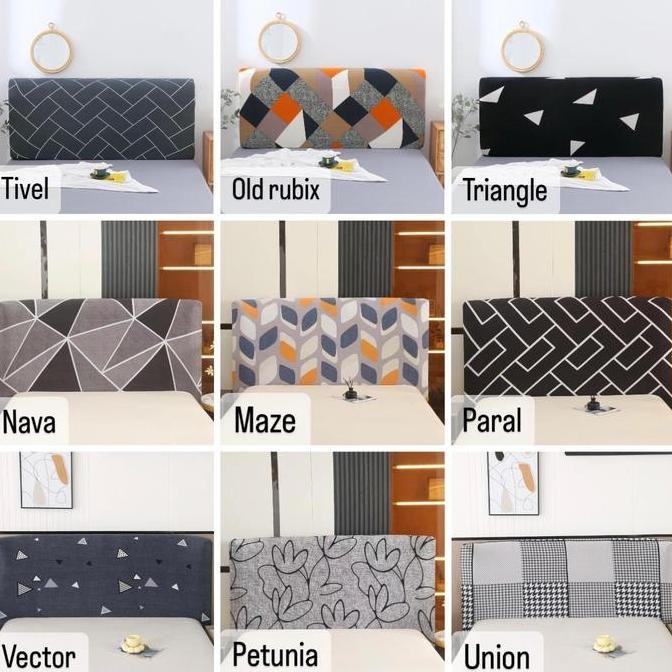 sarung sandaran kasur / pelindung sandaran kasurr / cover sandaran kasur ELASTIS