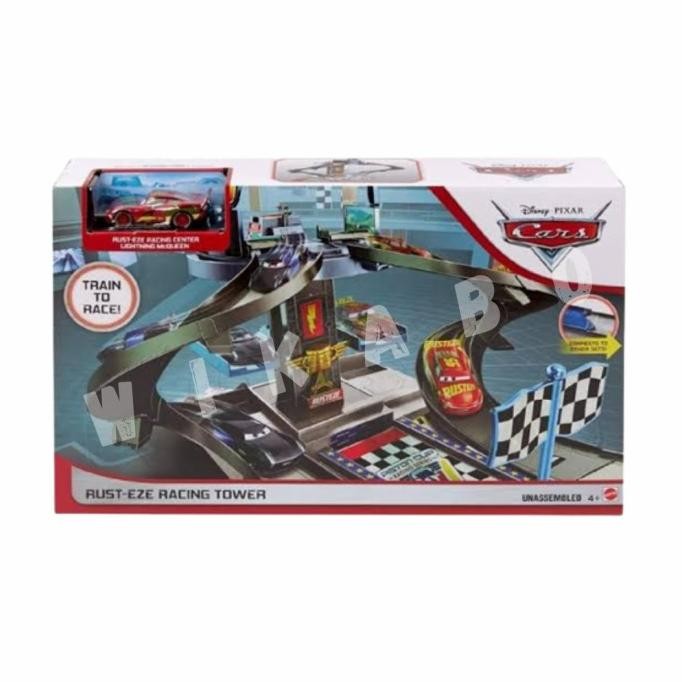 Disney Pixar Cars Rust-Eze Racing Tower Race Track Toy