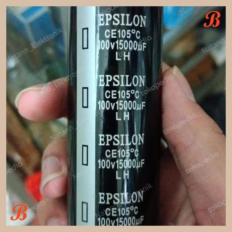[MRD] 175 KAPASITOR CAPACITOR ELCO ELKO 15000UF 15000 UF 100V 100VOLT