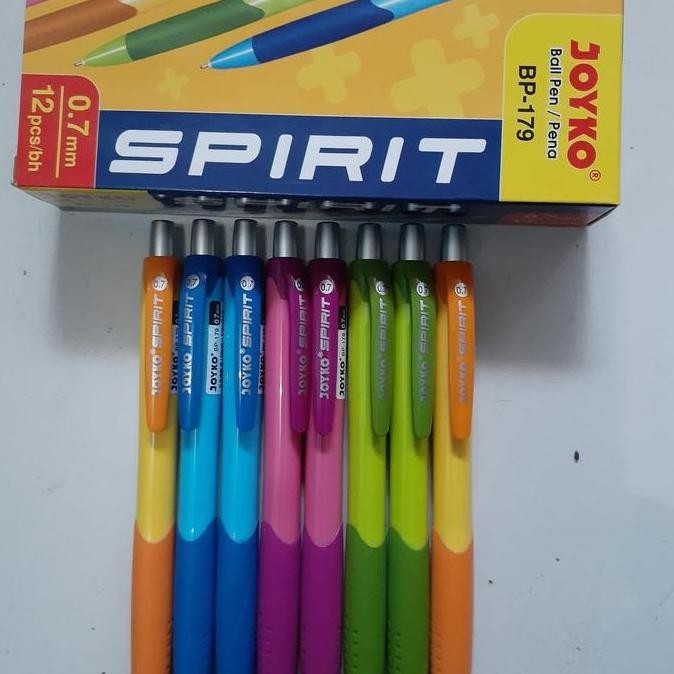 

Tersedia Ball Pen/ Pena Joyko Bp-179 Spirit 0,7 /Pulpen Joyko Bp-179 Spirit 0,7