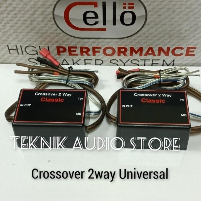 Terlaris Crossover Pasif 2Way Universal Classic