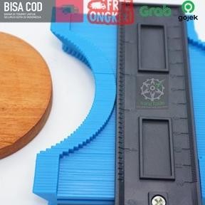 

siap kirim countur copy ruler 5 inch - penggaris siku copy sudut
