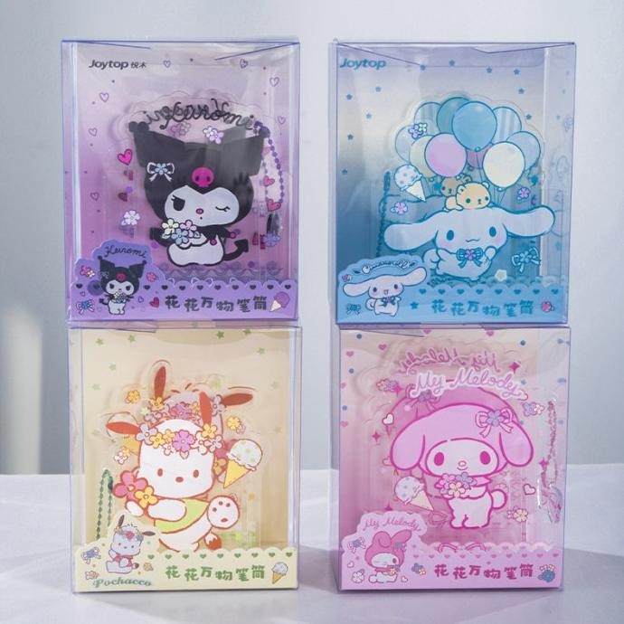 

Tersedia Mimimoo Tempat Pensil Pulpen Akrilik Sanrio Cinnamoroll Kuromi