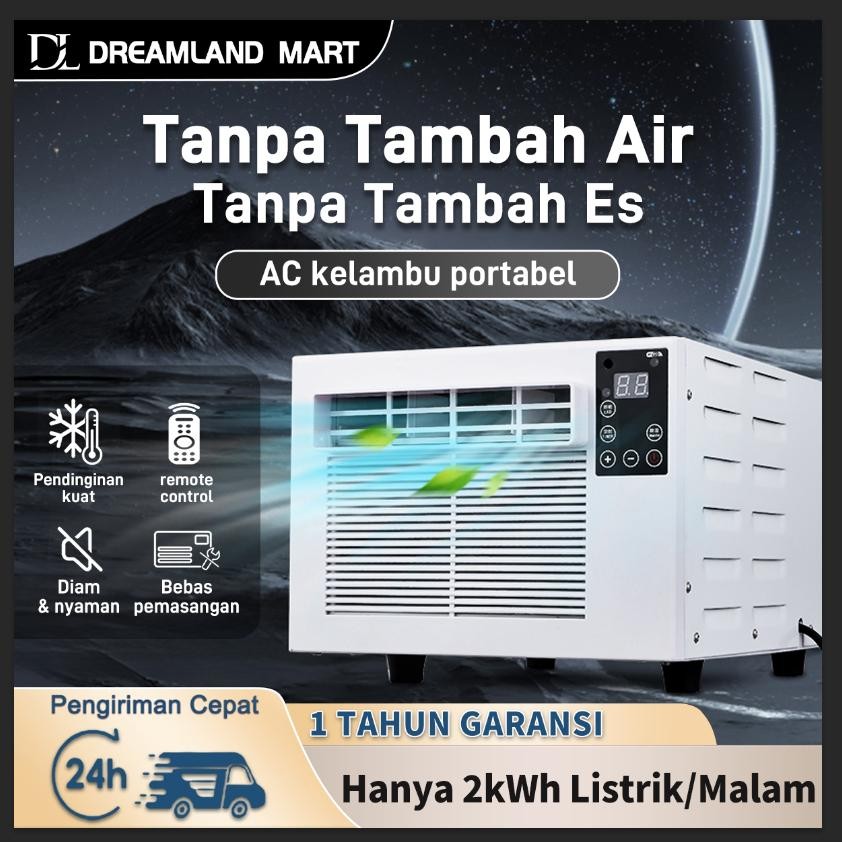 A01 AC Portable 0.5PK / 1 PK Air Cooler Pendingin Ruangan