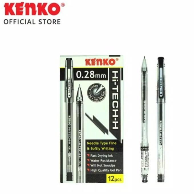 

Tersedia Pulpen Kenko Hi-Tech 0.28Mm Hitam (Per Lusin)