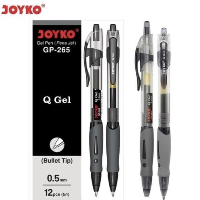 

Tersedia Pulpen Gel Joyko Gp 265 Q (12 Pcs)