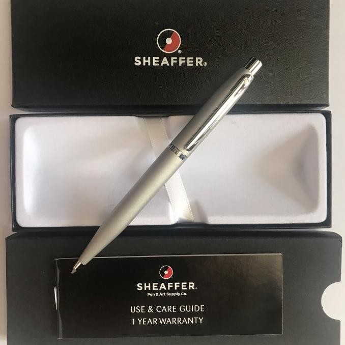 

Tersedia Pulpen Sheaffervfm Strobe Silver Ballpoint