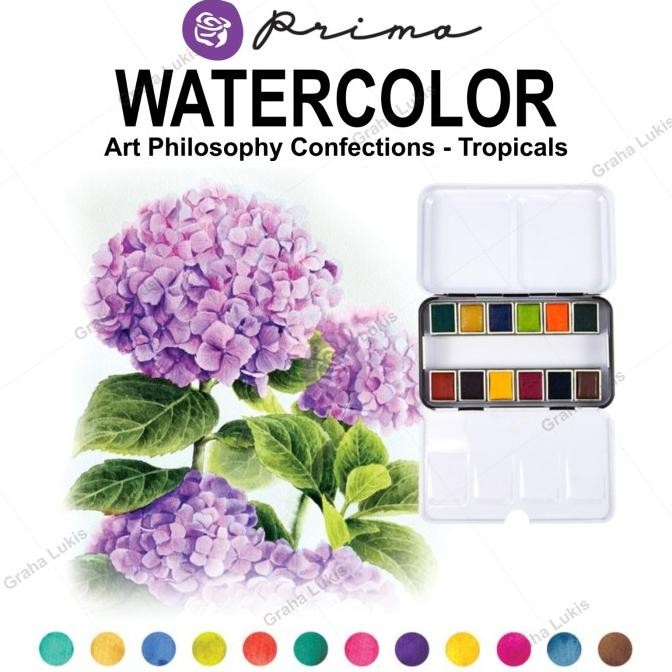 

TERMURAH - Prima Watercolor Art Philosophy Watercolour Confections Tropical