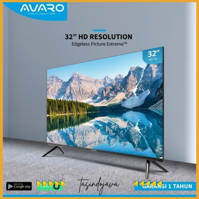 AVARO 32 INCH SMART LED TV HD - ANDROID 11 GRATIS ONGKIR