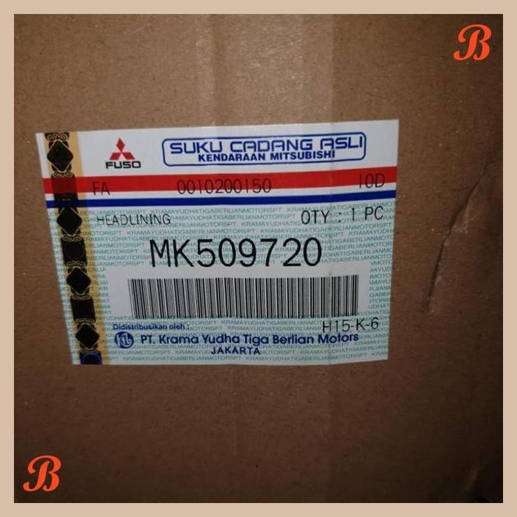 [PSA] PLAFON / HEADLINING MITSUBISHI CANTER ORIGINAL MK509720