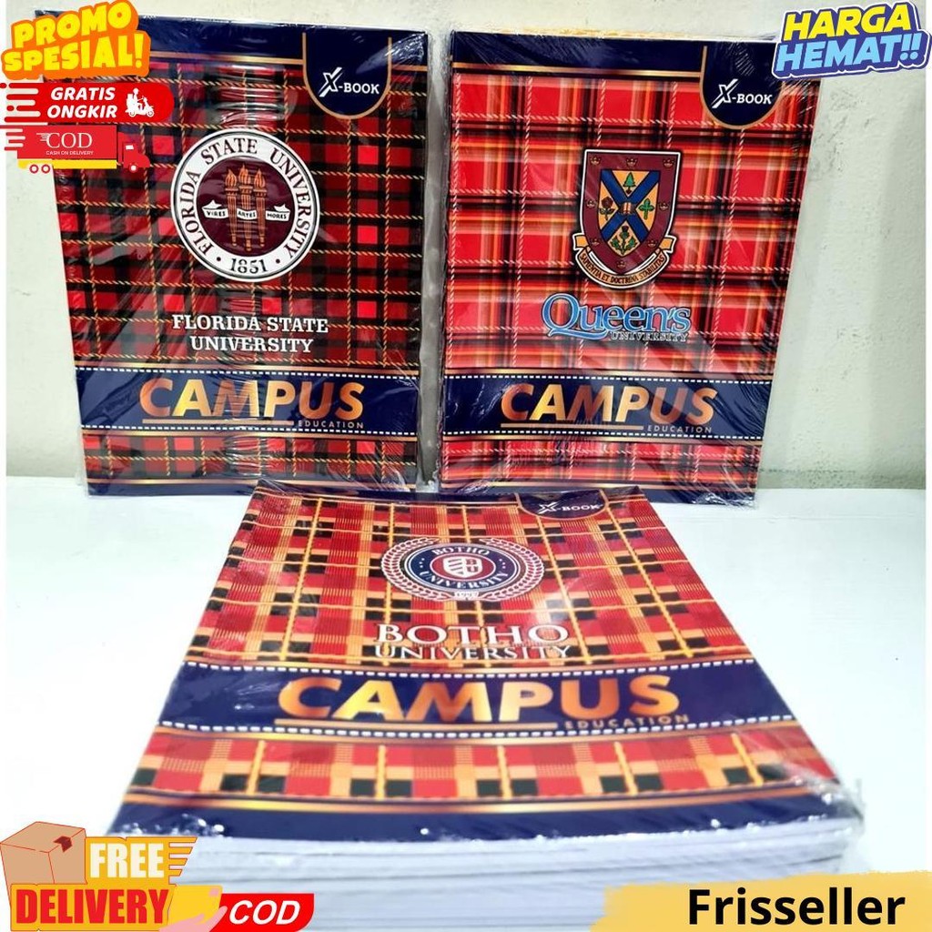 

Buku Tulis 38 Lembar Campus Isi 10 Buku Random D Promo Puncak