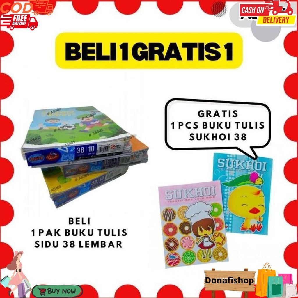 

Buku Tulis Sidu Isi 38 Lembar D Terlaris