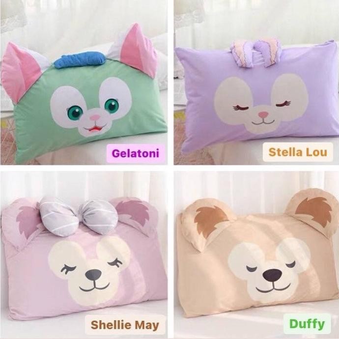 PILLOW COVER SANRIO STELLA LOU SHELLIE MAY DUFFY BEAR SARUNG BANTAL