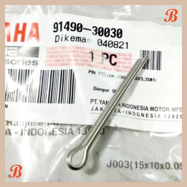 [REIN] KAWAT PIN AS STANDAR TENGAH RX KING FIZR MX MIO ASLI ORI 91490 30030