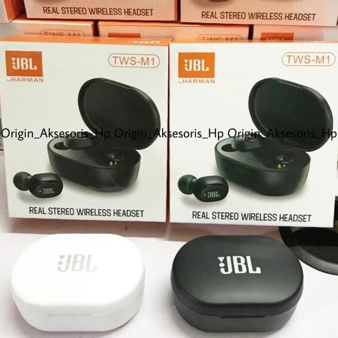 Headset Bluetooth JBL TWS-M1 True Wireless Headset TWS M1 Earphone