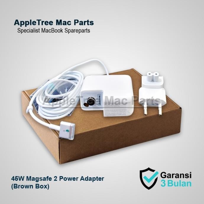 Adaptor Charger Apple Macbook Air 13" A1466 A1436 45W 2011-2017 Oem New Stok