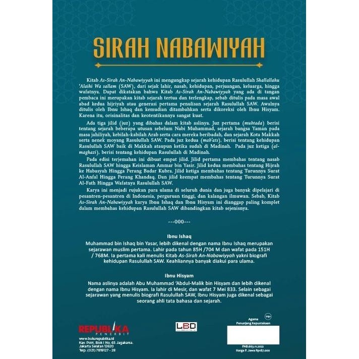 Sirah Nabawiyah, Kisah Lengkap Kehidupan Rasulullah Saw.2- Ibnu Ishaq murah