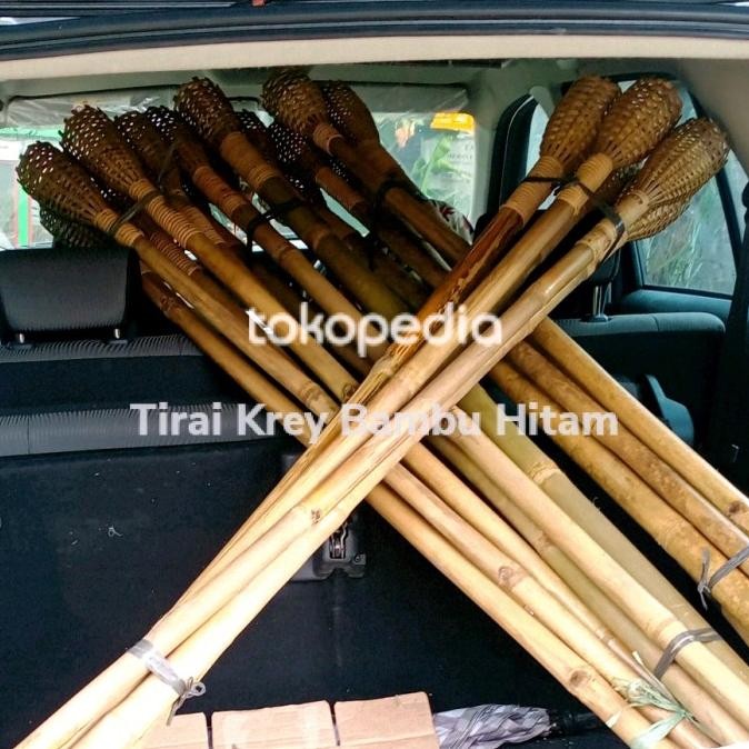 Obor hiasan ~ Obor bambu 1.5 METER (KOMPLIT)