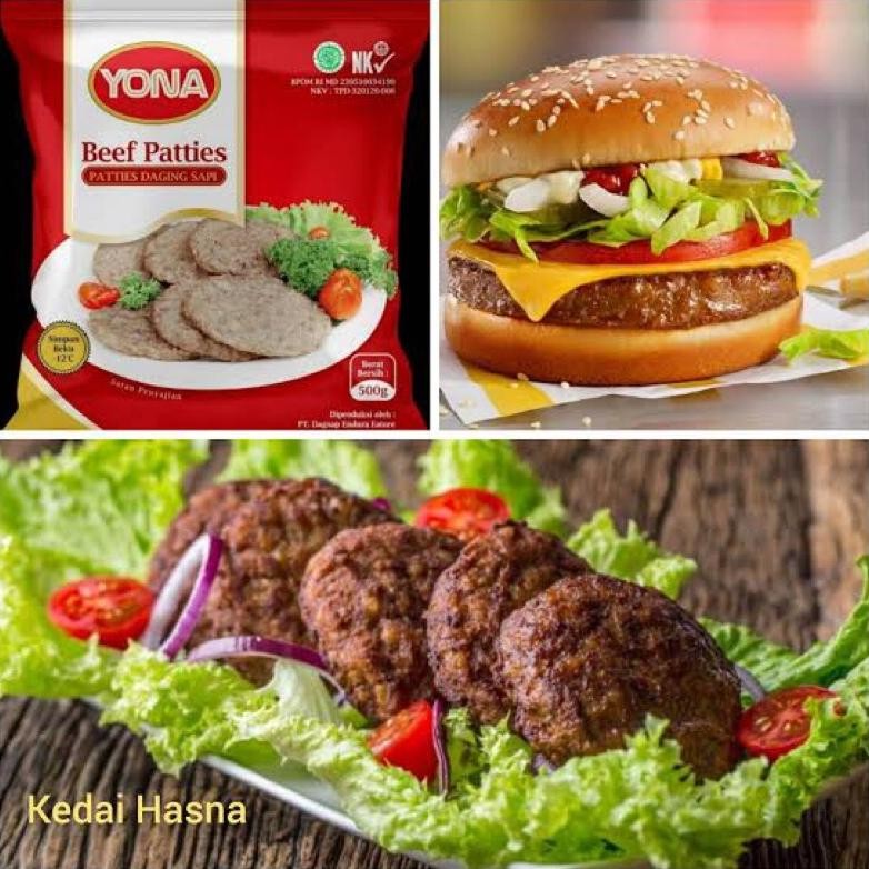 

Promo Yona Beef Patties 500 Gr / 1 Kg Berkualitas