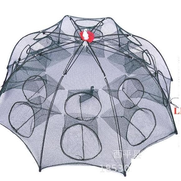 Jala Jaring Payung Udang Perangkap Ikan Model Payung Bubu Payung 16 Lubang Peluang Masuk Ikan Lebih 