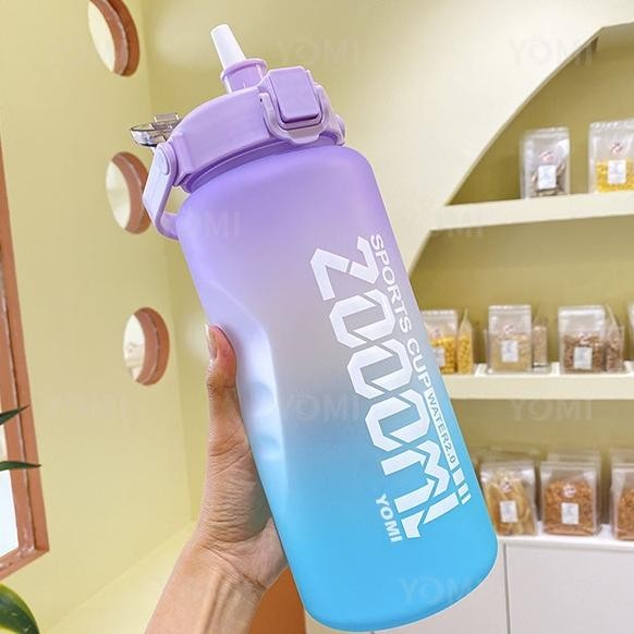 Terbaru YOMI - Botol -1000/2000ml Penutup Sport Botol Minum/ Water Bottle ,.