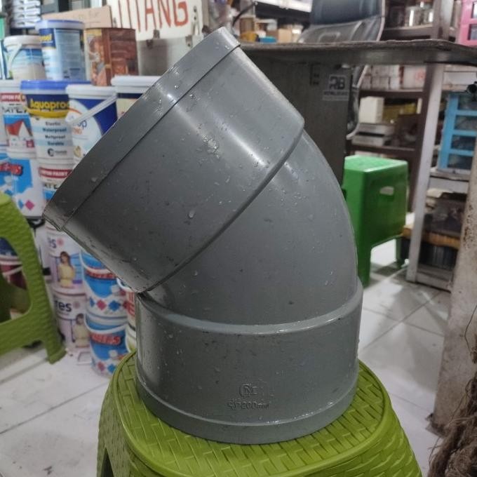 Knee 8inch Merk CM 45 Derajat | Elbow 8inch | Sambungan Paralon 8 inch