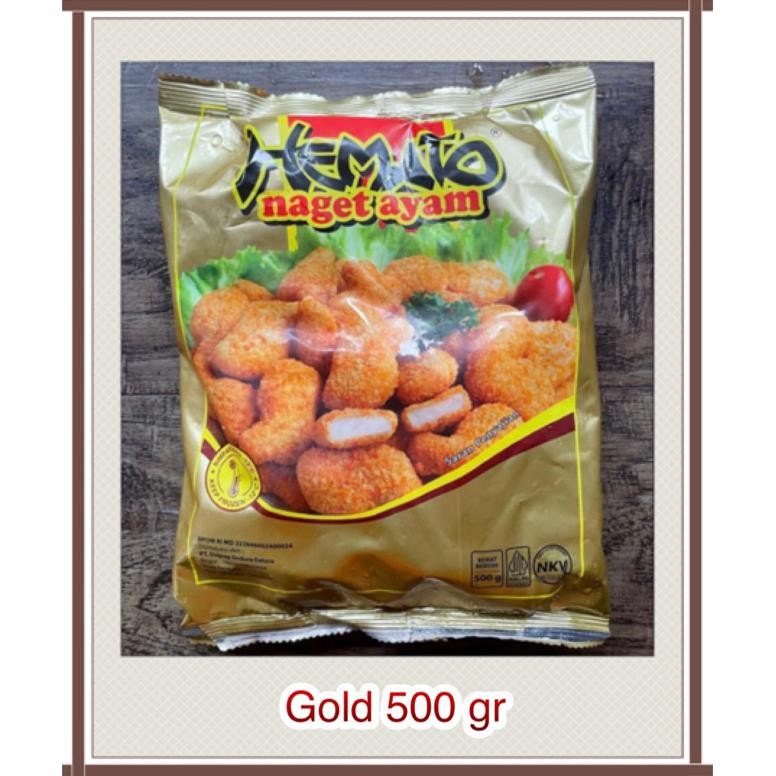 

Premium Hemato Naget Ayam Gold 500 Gr - Nugget Gold Diskon