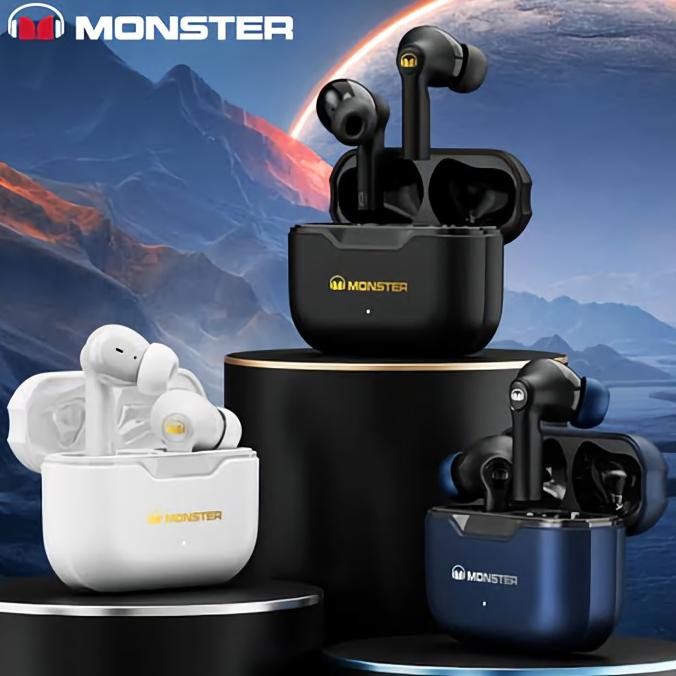 Original Headset Bluetooth TWS Monster XKT 02
