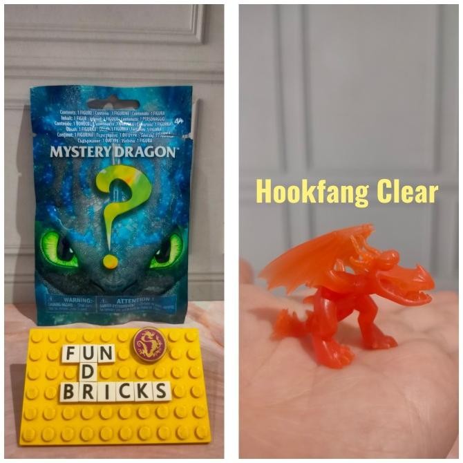 Spin Master How To Train Your Dragon Mystery Dragon Hookfang Clear
