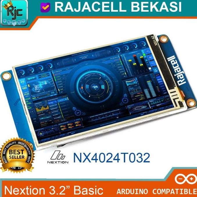Nextion 3.2" HMI UART LCD TFT + Touchscreen for Arduino Rasbpi