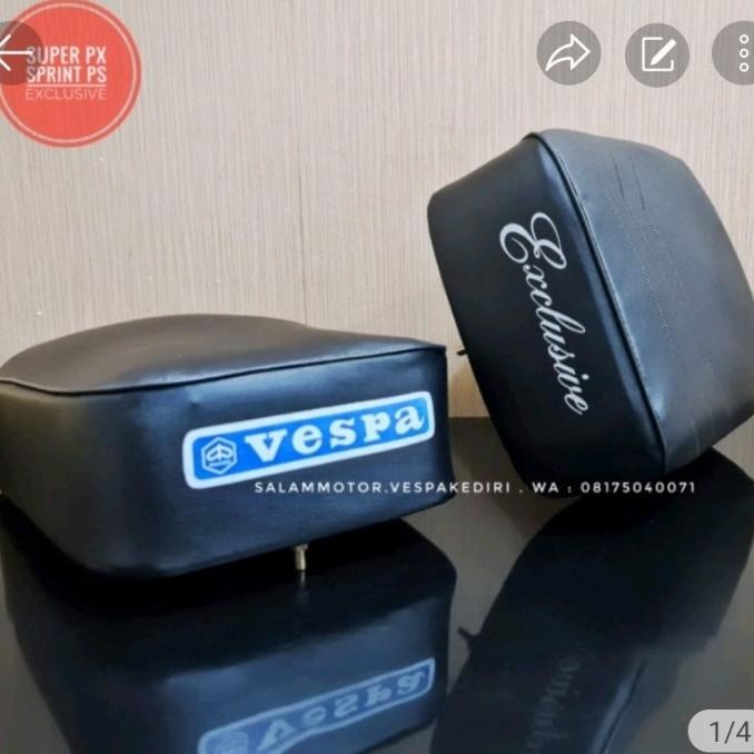 SADEL JOK SET BELAKANG VESPA KLASIK VESPA SUPER SPRINT PX PS EXCLUSIVE